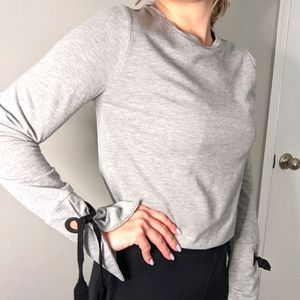 Gray sweater